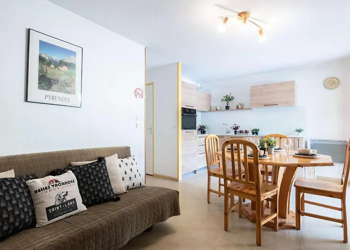 Cosy 7 Pers A Saint-lary Avec Balcon, Parking Et Navette Gratuite - Fr-1-296-332 Apartman Saint-Lary-Soulan